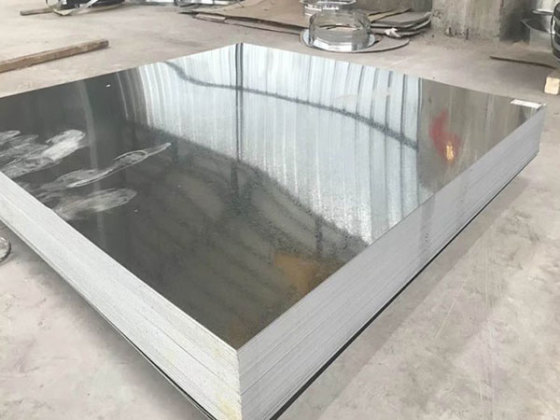 Mechanical properties of galvanized sheet